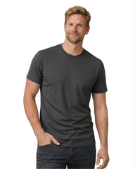 T-shirt Med Perfekt Passform - Grå