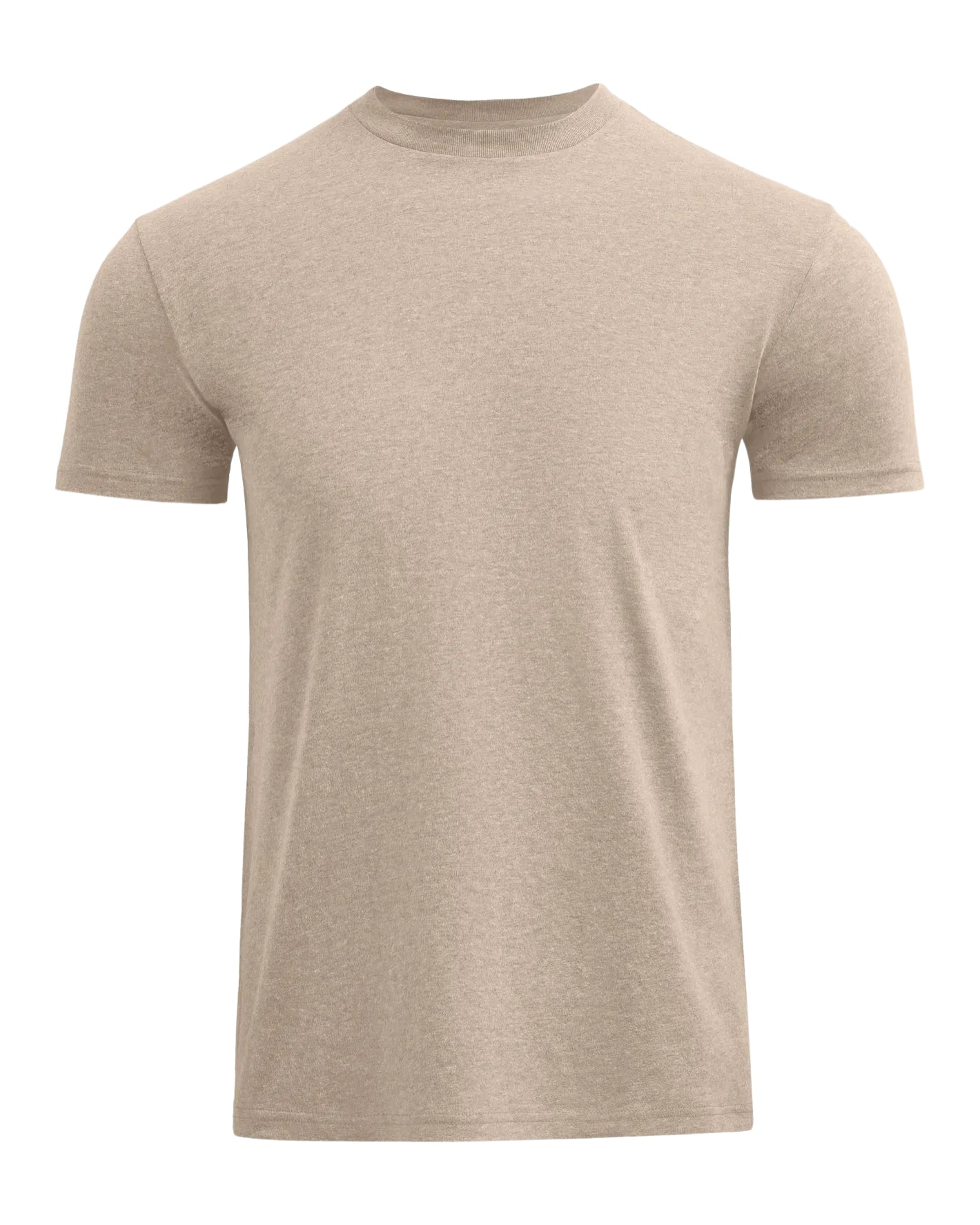 T-shirt Med Perfekt Passform - Beige