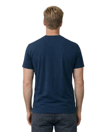 T-shirt Med Perfekt Passform - Marinblå