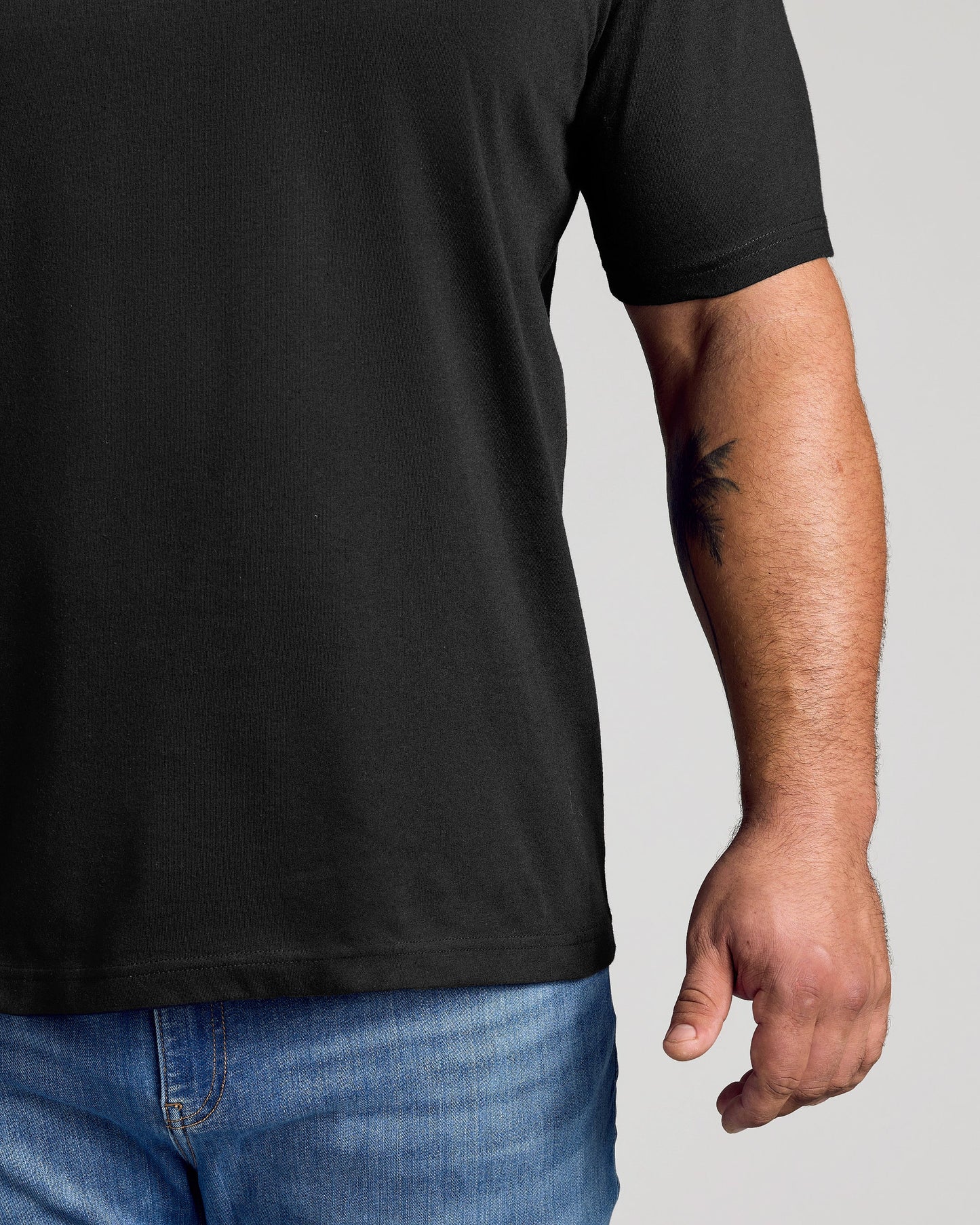 Klassisk T-shirt Svart