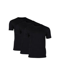 T-shirt Med Perfekt Passform - Svart (3-pack)