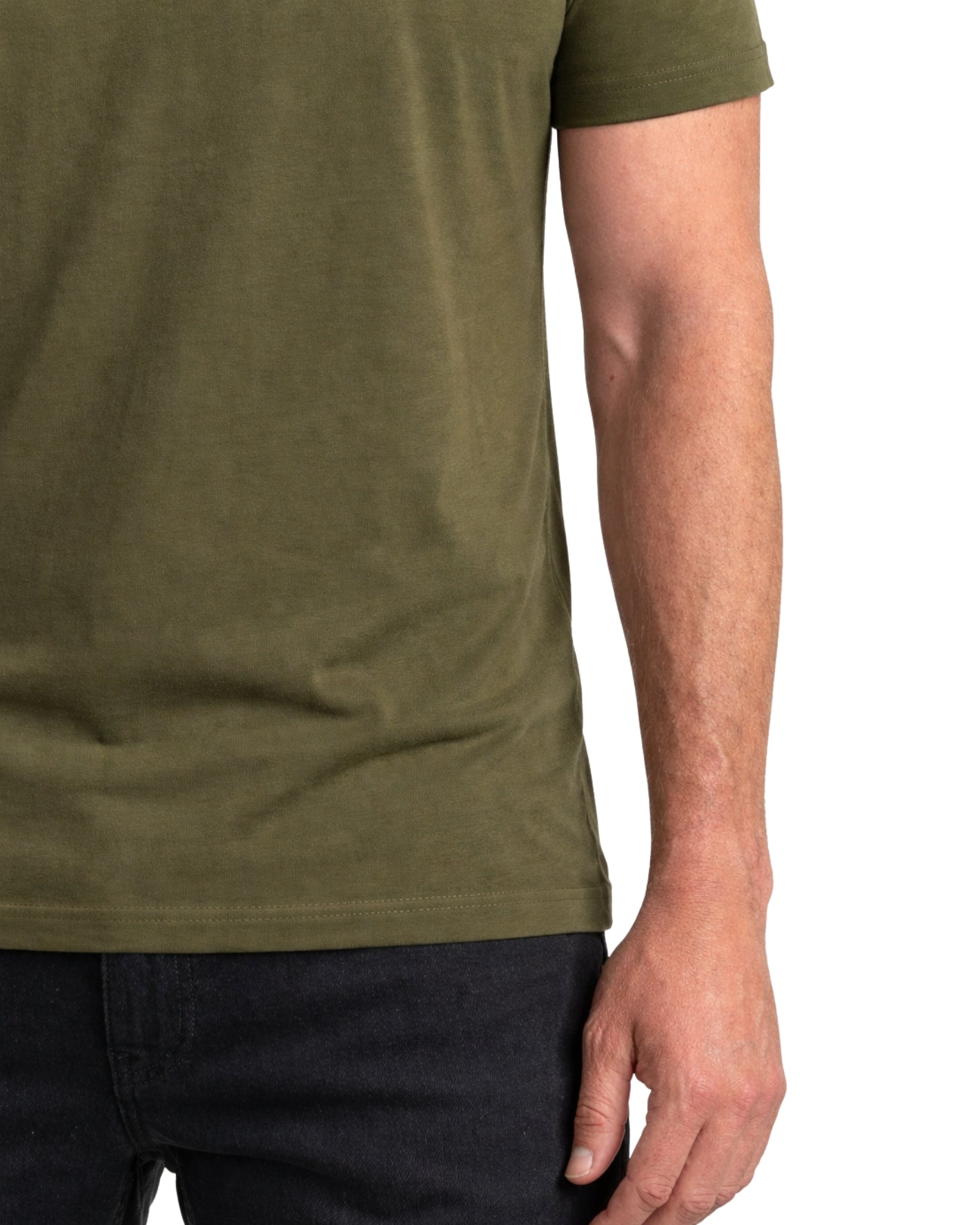 T-shirt Med Perfekt Passform - Grön