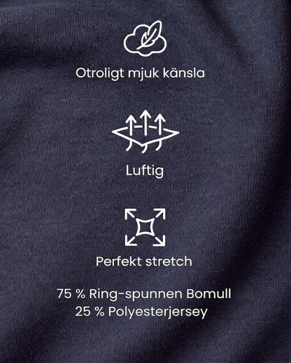T-shirt Med Perfekt Passform - Grå
