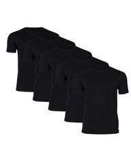 T-shirt Med Perfekt Passform - Svart (6-pack)