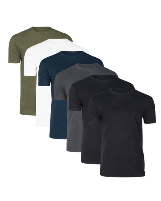 T-shirt Med Perfekt Passform (6-pack)