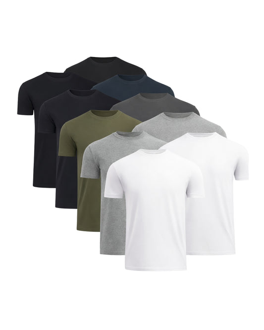 T-shirt Med Perfekt Passform (10-pack)