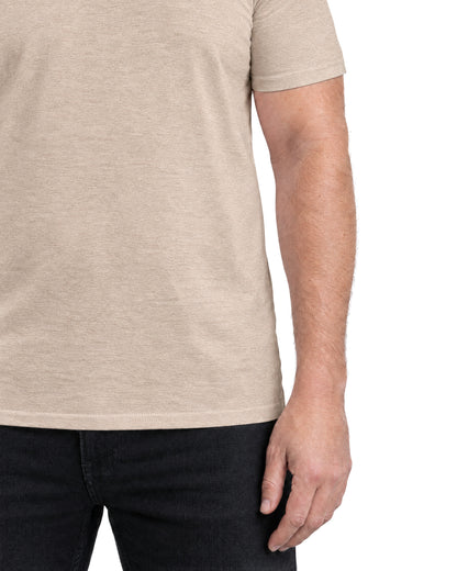 T-shirt Som Döljer Magen - Beige