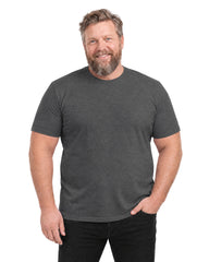 T-shirt Som Döljer Magen - Grå
