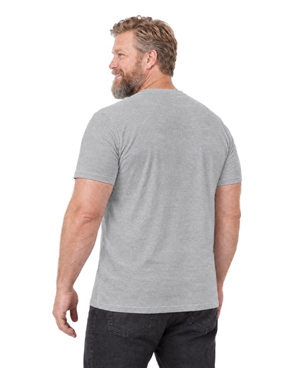 T-shirt Som Döljer Magen - Ljusgrå