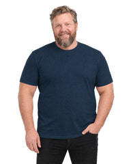 T-shirt Som Döljer Magen - Marinblå