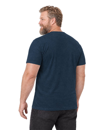 T-shirt Som Döljer Magen - Marinblå